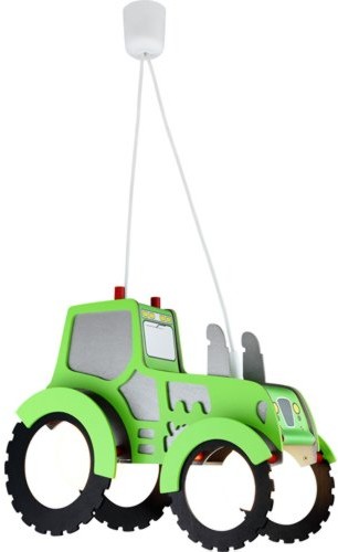 Elobra lampa dziecięca lampa wisząca Traktor lampy wiszącej do pokoju dziecięcego 127995