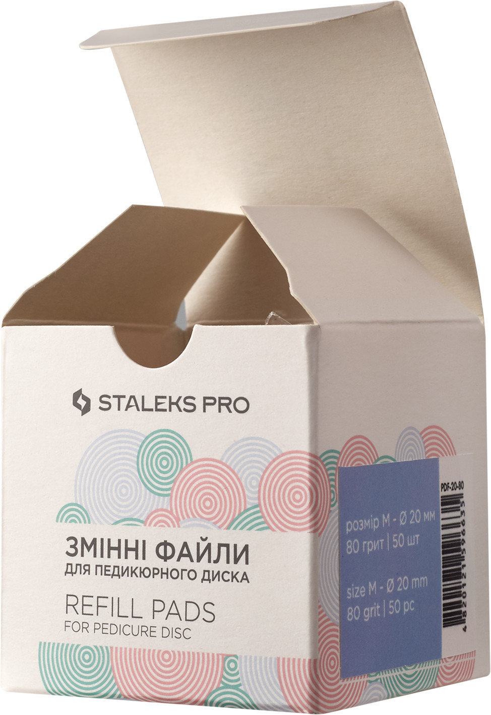 Staleks Nakładki wymienne PODODISC STALEKS PRO S 320 grit (50 szt) PDF-15-320