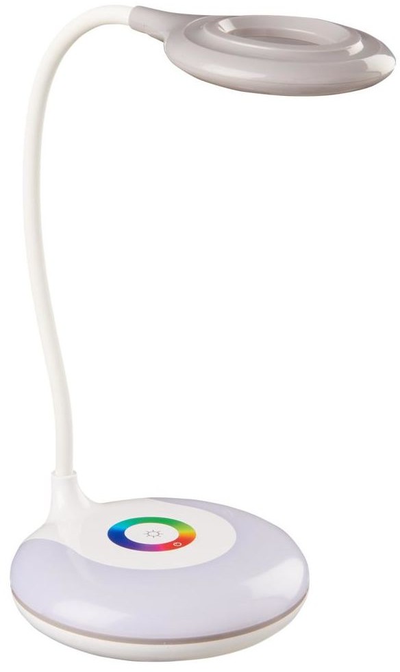 EVG TRADE Lampa biurkowa Merkury szara LED Evg Trade