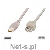 Logilink Kabel USB 2.0 typ A męski typ A żeński,5m [CU0012]