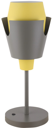LEDEA Ledea lampa stołowa Falun E27 żółta 50501150