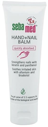 Sebamed Sensitive Skin Hand + Nail Balm nawilżający balsam do dłoni i paznokci 75ml