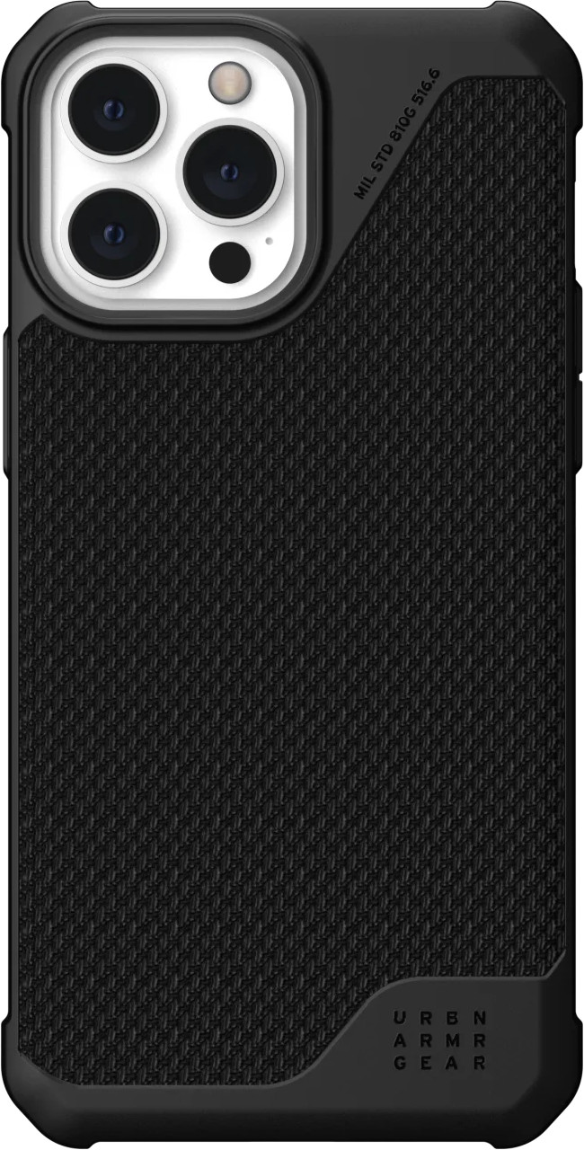 UAG Metropolis LT with MagSafe Etui Pancerne do iPhone 13 Pro Max (Kevlar Black) 11316O183940