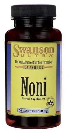 SWANSON Noni 500mg 60 kaps. SW500