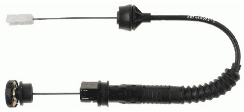 SACHS Cięgno, sterowanie sprzęgłem 3074 600 221