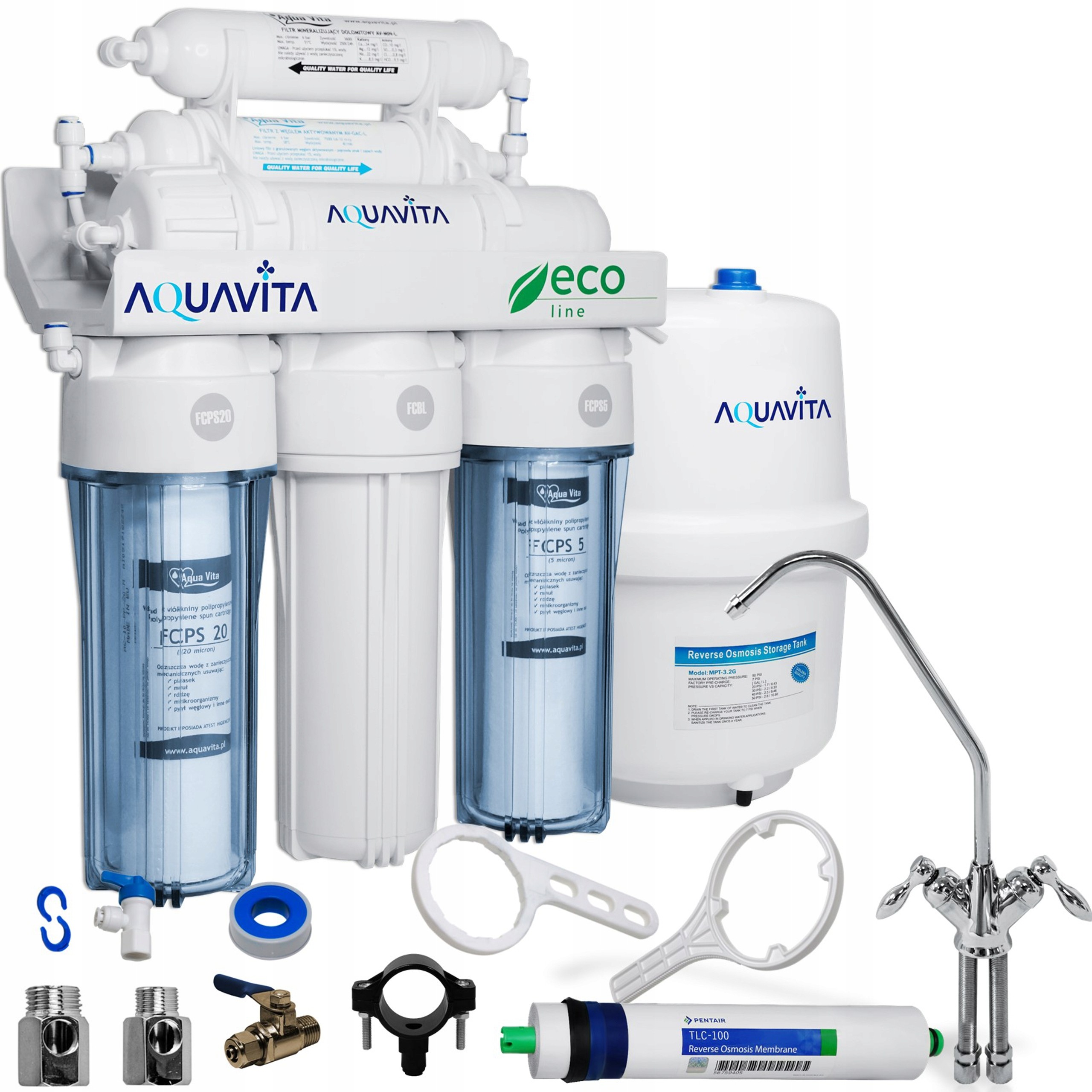 Filtr Do Wody Odwrócona Osmoza RO6 Mineralizator