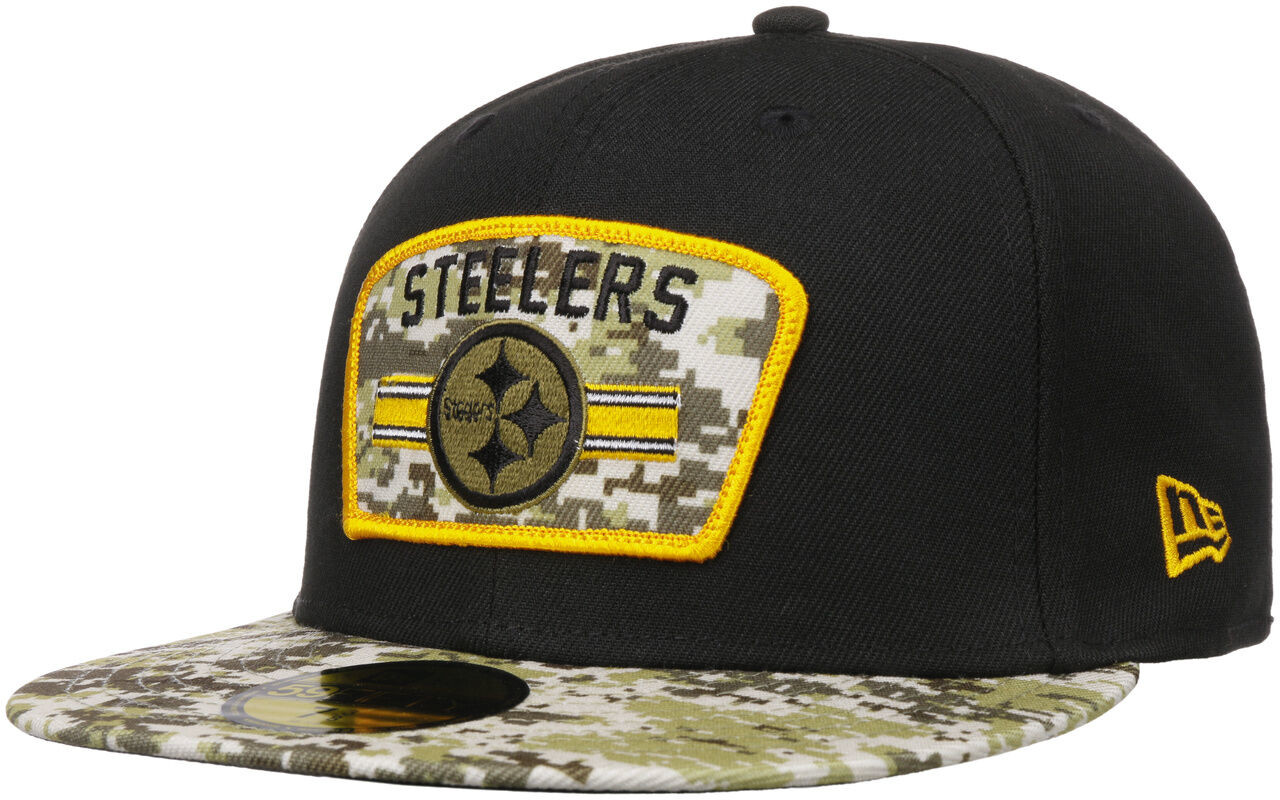 New Era Czapka 59Fifty Pittsburgh Steelers by czarny, 7 1/2 (59,6 cm)