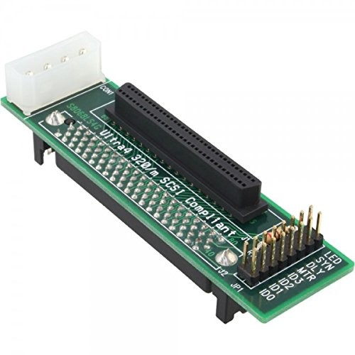 InLine 82680-SCA U320 SCSI Adapter 80-biegunowe gniazdo na 68 pinów gniazda mini Sub D 4043718011001