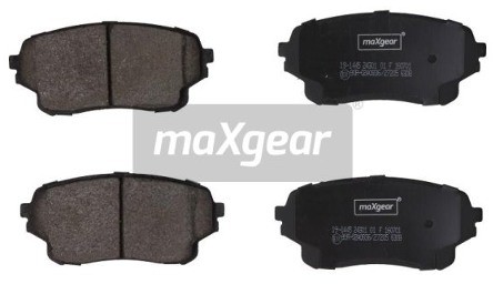 MaxGear Zestaw klocków hamulcowych, hamulce tarczowe 19-1445