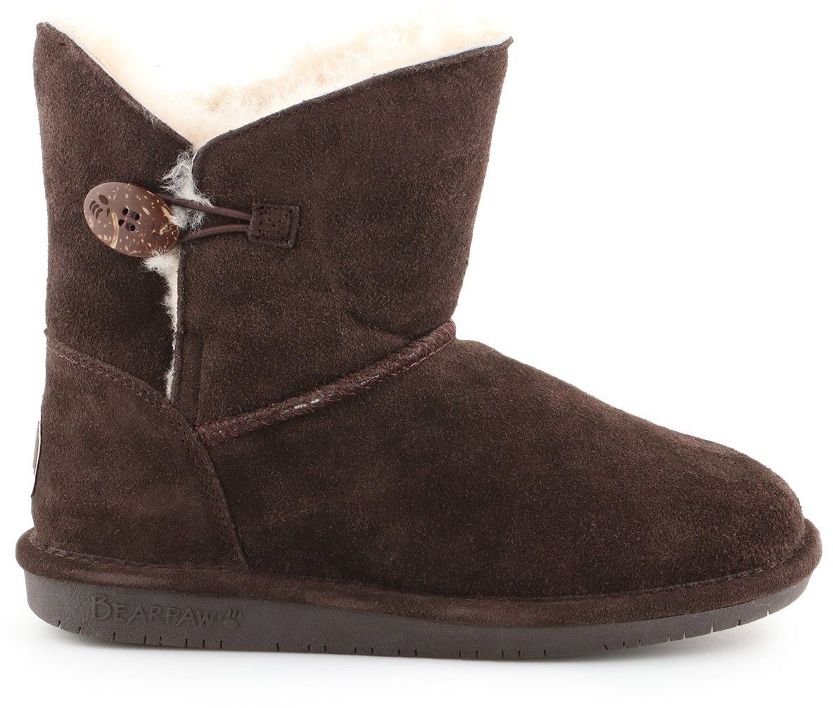 Bearpaw Inna marka Buty zimowe Rosie W 1653W-205 Chocolate Ii brązowe