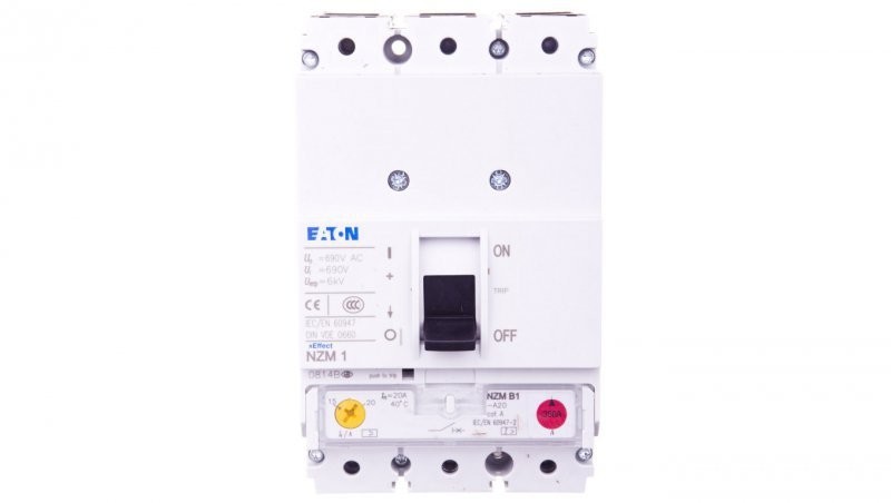 Eaton Napęd bezpośredni czerwono-żółty z blokadą NZM2-XHBR 266633 266633