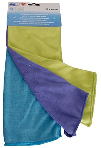 MSV 100410 ściereczka z mikrofibry, 3 sztuki 100410