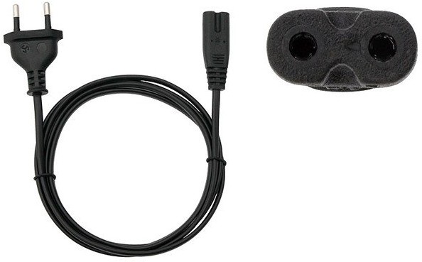Akyga TelForceOne, Kabel zasilający IEC C7 - CEE 7/16 EU AK-RD-02A, 3 m