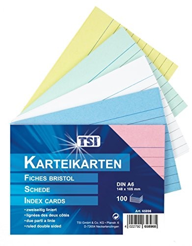 TSI 65986 fiszek, opakowanie  sztuk, sortowane 4022792658968