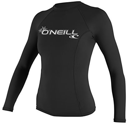 ONEILL WETSUITS O'Neill wetsuits damski ochrona przed promieniami UV WMS Basic Skins L/s. Dzięki temu Mac Pro nigdy nie każe Crew, czarny, XL 3549-002-XL