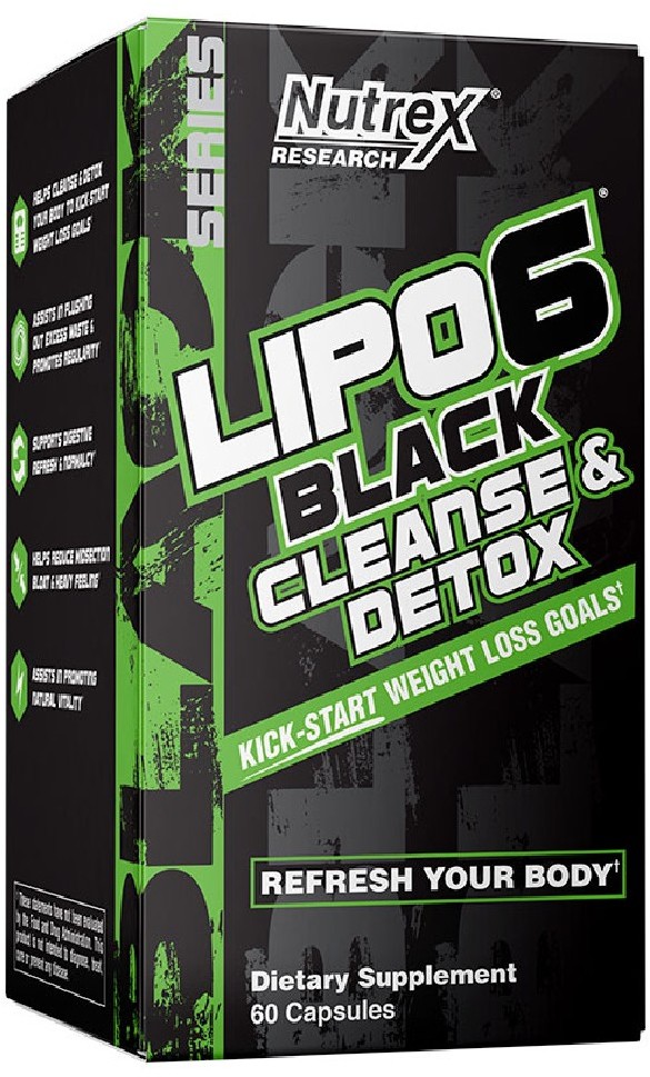 Nutrex Nutrex Lipo 6 Black Cleanse & Detox 60 kaps.