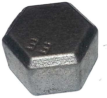 Zaślepka Czarna 1/2 Cala Gwint Wewnętrzny