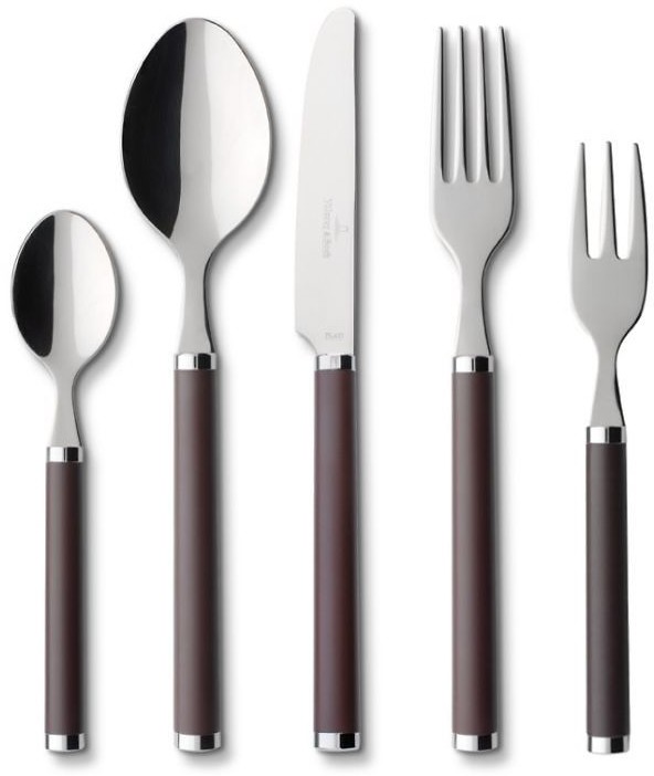 Villeroy & Boch Play! Chocolate Brown Komplet sztućców na 6 osób 12-6364-9053