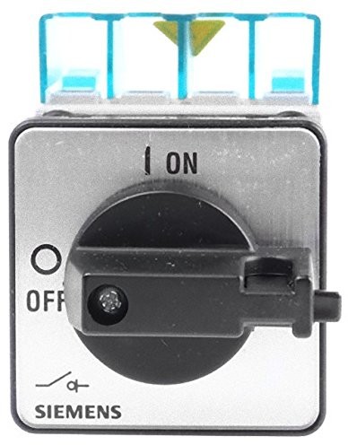 Siemens Indus.Sector główny-/-Stop 3LD2050  0TK11 3P. 16 A 7,5 KW/400 V odłącznik obciążenia 4011209512016 3LD20500TK11