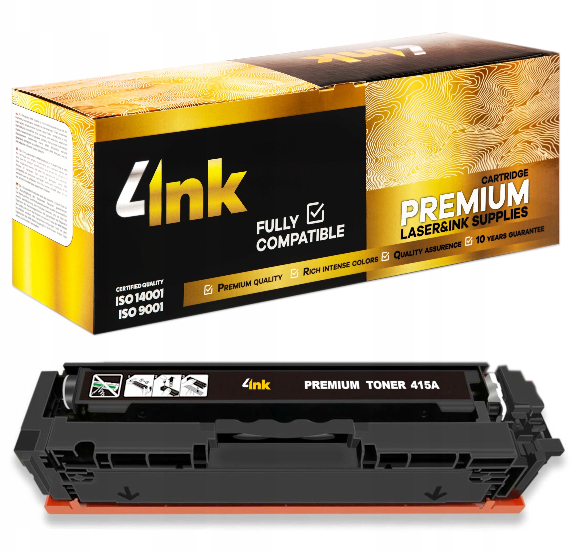 Toner 4INK do Hp LaserJet 415A M454fw M454nw