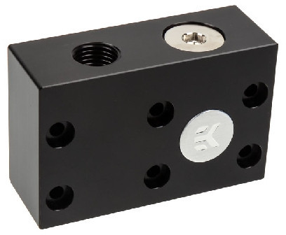 EK Water Blocks EK-FC Terminal DUAL Parallel 1-Slot Acetal