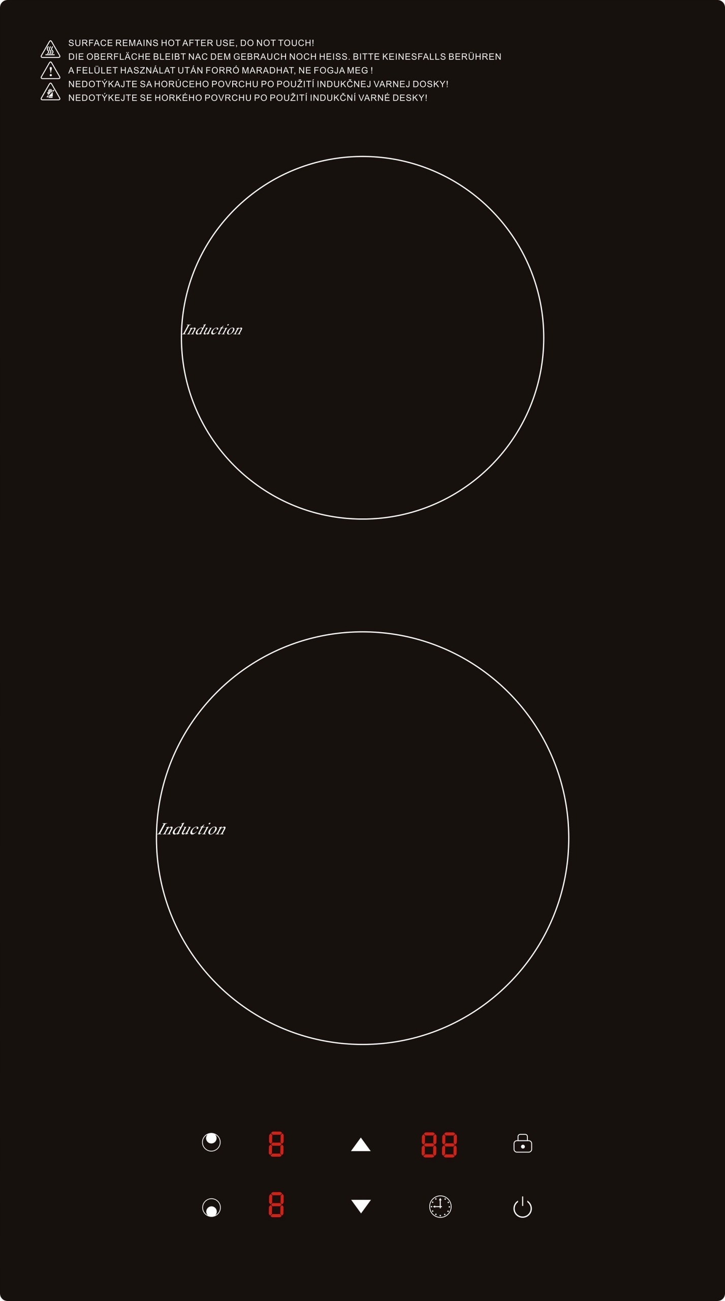 Płyta Indukcyjna Do Zabudowy Wolnostojąca 2 Pola