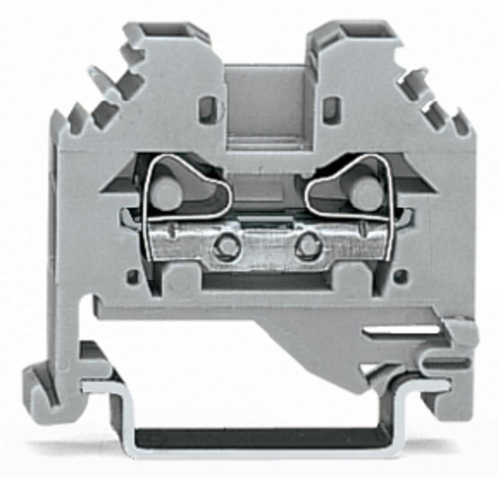 WAGO Terminal przepustowy WAGO 6 mm Sprężynowe Alokacja L szary 281-101 100 szt 281-101