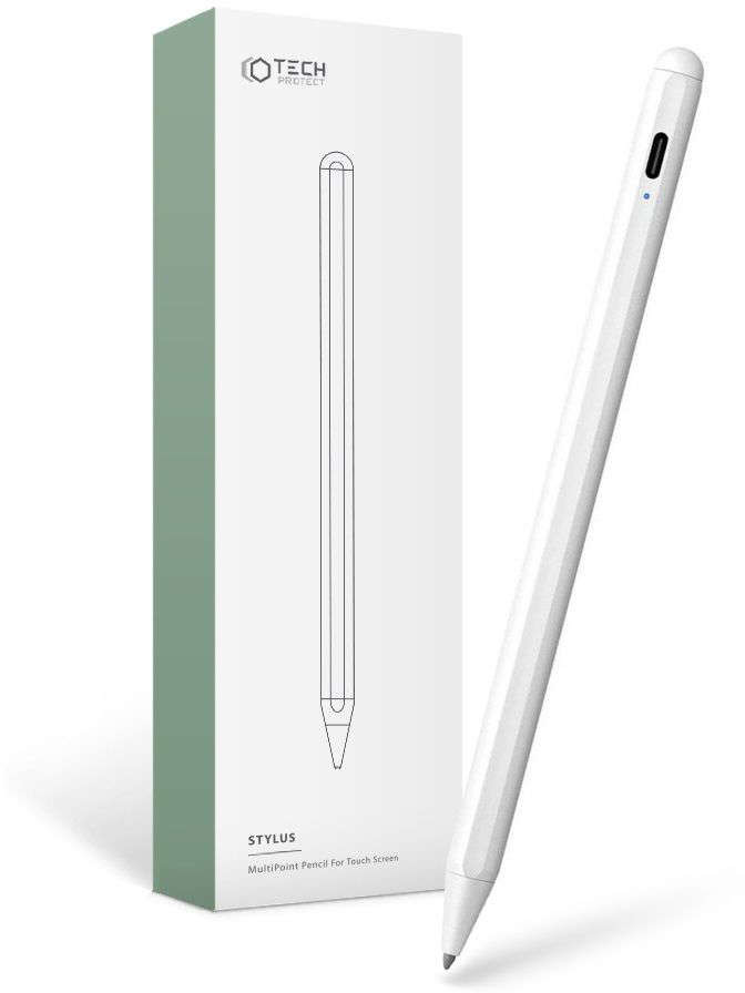Apple marka niezdefiniowana Rysik precyzyjny długopis Digital Stylus Pen do iPad Air Pro 2Gen White 13742X0