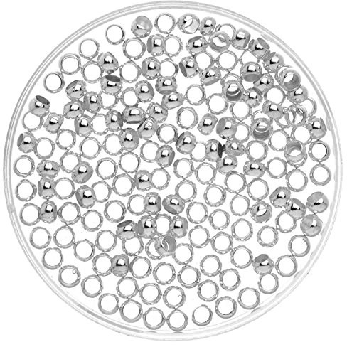 Glorex GmbH glorex 6 3709 018  biologiczny preparat otworami, 1000 sztuk, 3 MM, srebrny 6 3709 018