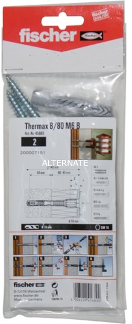 Fischer 437331 śruba Zestaw śrub M10 2 szt., Dowel