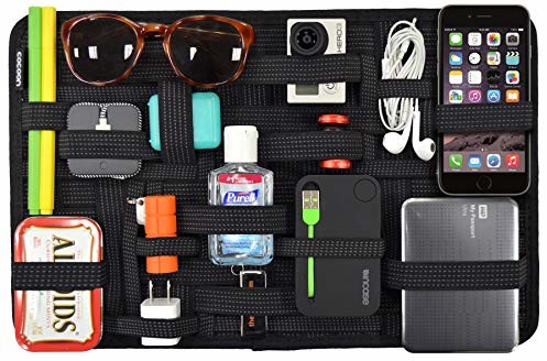 Cocoon Innovation COCOON - GRID-IT! | Organizer | Rękawice do narzędzi i przedmiotów | Etui na iPod, iPhone, urządzenia Blackberry | 9,625 x 15,125 cala | 480 g - Czarny CPG20BK