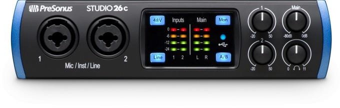 PreSonus Audio Electronic Studio 26c Interfejs Audio USB-C