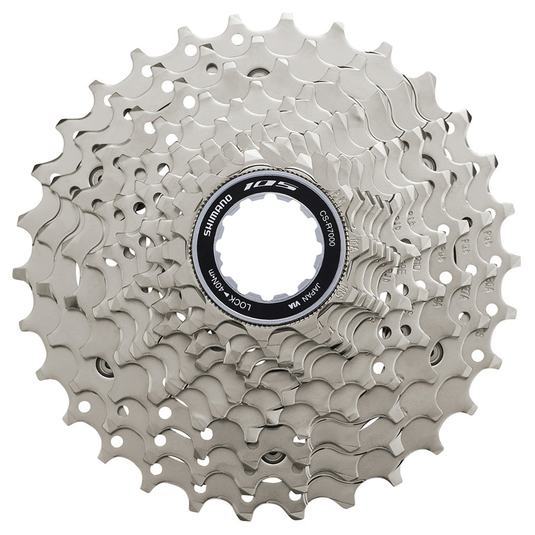 SHIMANO Kaseta 105 CS-R7000 srebrny / Stopniowanie: 11-30 ICSR700011130