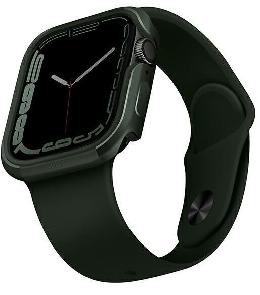 Uniq etui Valencia Apple Watch Series 4/5/6/7/SE 45/44mm. zielony/green