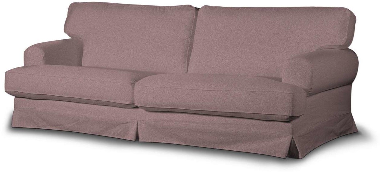 Dekoria pl pl Pokrowiec na sofę Ekeskog rozkładaną różowy z czarną nitką sofa ekeskog rozkładana Amsterdam 1015-704-48