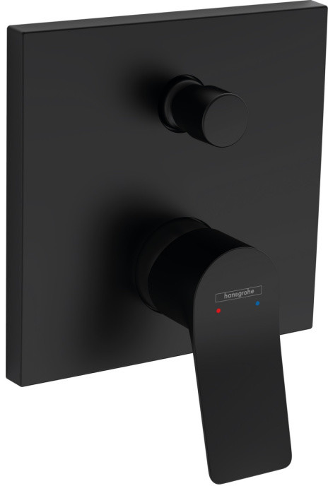 Hansgrohe Vivenis Bateria wannowo-prysznicowa podtynkowa czarny mat 75415670