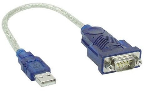 InLine USB na adapter, wtyczka A na wtyczkę 9pol Sub D 33304
