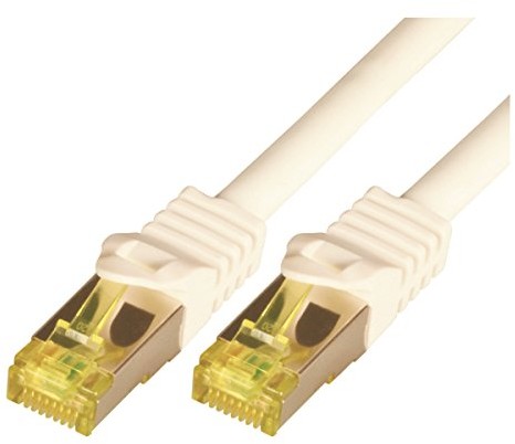 Mcab mcab Cat7 S-FTP-PIMF-LSZH-2.00 m-WHI kabla Ethernet (2 m) Biały 4260134937580