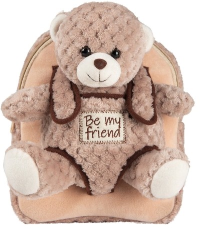 Perletti Toys Plecak dziecięcy dla przedszkolaka 2 w 1 Perletti Toys Teddy Bear 3, z misiem PER13038
