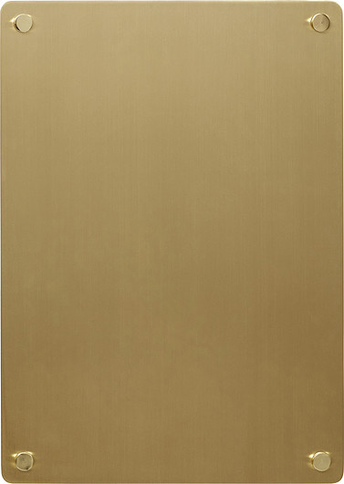 Hübsch Tabliczka ozdobna Hübsch złota 991105