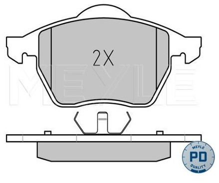 Wulf Gaertner Autoparts Zestaw klocków hamulcowych, hamulce tarczowe Wulf Gaertner Autoparts 025 216 2419/PD