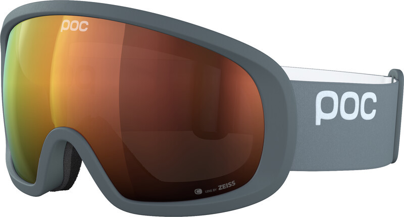 POC Fovea Mid Clarity Gogle, pegasi grey/spektris orange 2020 Gogle narciarskie PC404088295ONE1