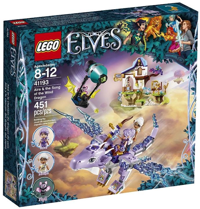 LEGO Elves Aira i pieśń smoka wiatru 41193
