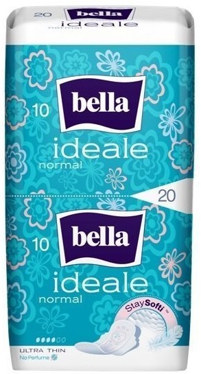 Bella Podpaski higieniczne Ideale StaySofti Normal : Ilość sztuk - 20 szt. NN-GBE-8P20-002