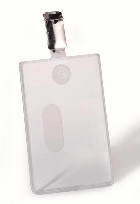 Durable Holder do karty 54 85mm pionowy 25) X04827 NB-7832