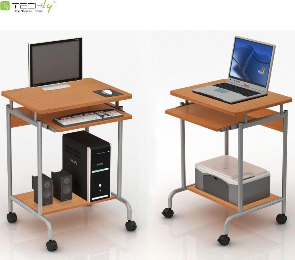 Techly Biurko Techly Biurko komputerowe Techly mobilne 600x450 buk 305694
