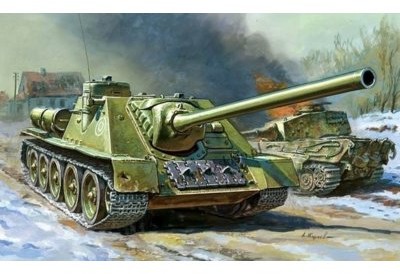 Zvezda SU-100 Soviet Self- Propelled gun MZV-6211
