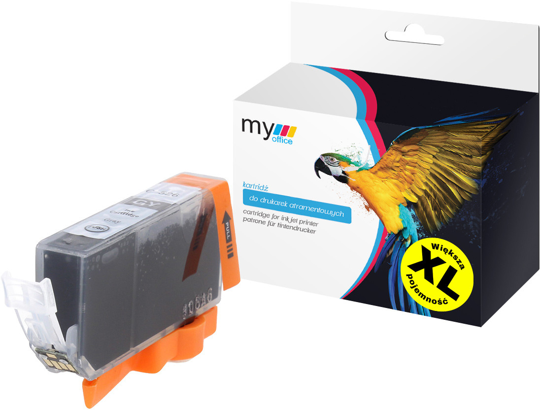 My Office Zamiennik tuszu Canon CLI-526 GY 4544B001)