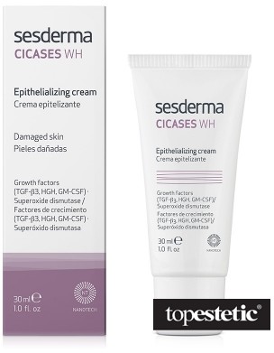SesDerma Laboratories Krem przyspieszający gojenie dla uszkodzonej skóry - Laboratories icases Wh ream Krem przyspieszający gojenie dla uszkodzonej skóry - Laboratories icases Wh ream