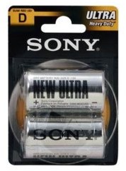 Sony Baterie węglowe R20 D 2 sztuki blister AVSOBABC0020